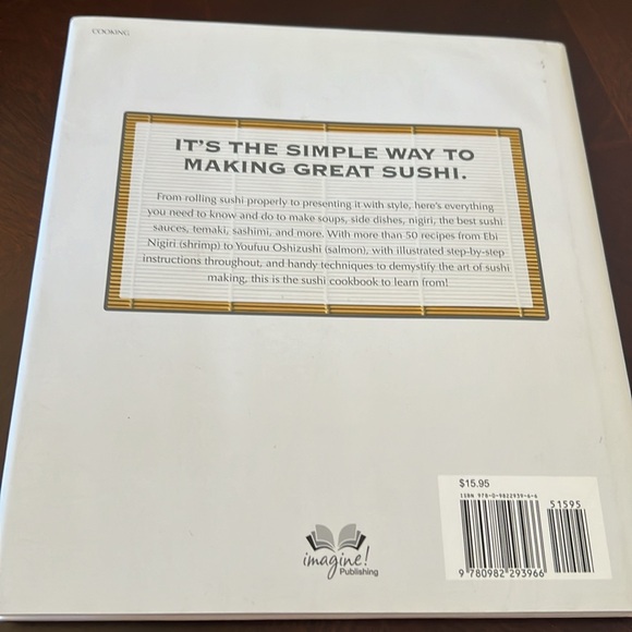 Sushi The Beginners Guide by Aya Imatani hard cover book - Picture 3 of 12